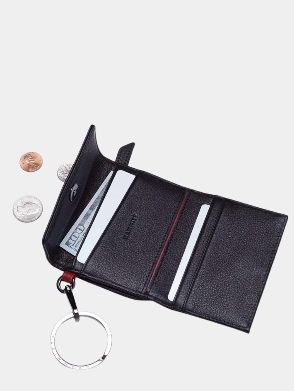 Hammitt Royce Soft Leather Wallet - Black - Picture 3 of 8